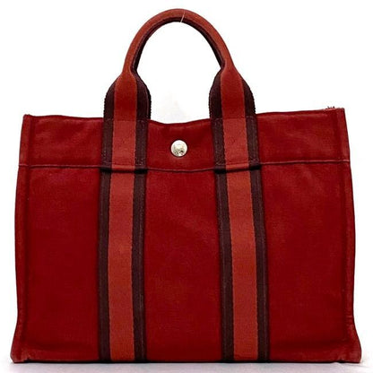 Hermes Handbag Fourre Tout PM Ec21452 Red