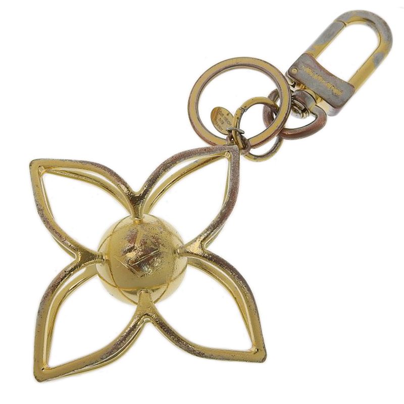 Louis Vuitton LV Sphere Charm M61024 Gold Plated Dp1114 Unisex Key Holder