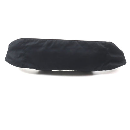 Prada 2vl132 Tessuto Triangle Logo Triangle Plate Nylon Saffiano Leather Belt