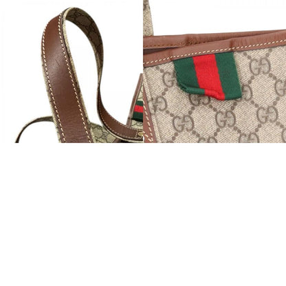 Gucci Sherry Tote Bag GG Supreme Canvas 211134 Beige Ladies Gucci  Gucci