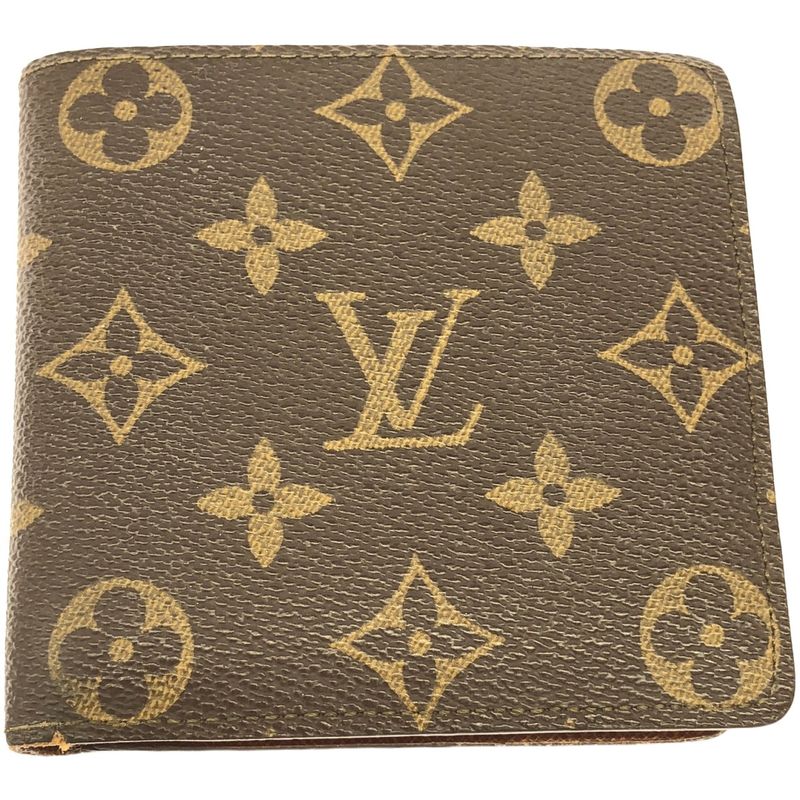 Louis Vuitton Monogram Porte Vieux Carte Cles Di Monet Fold Wallet M61665