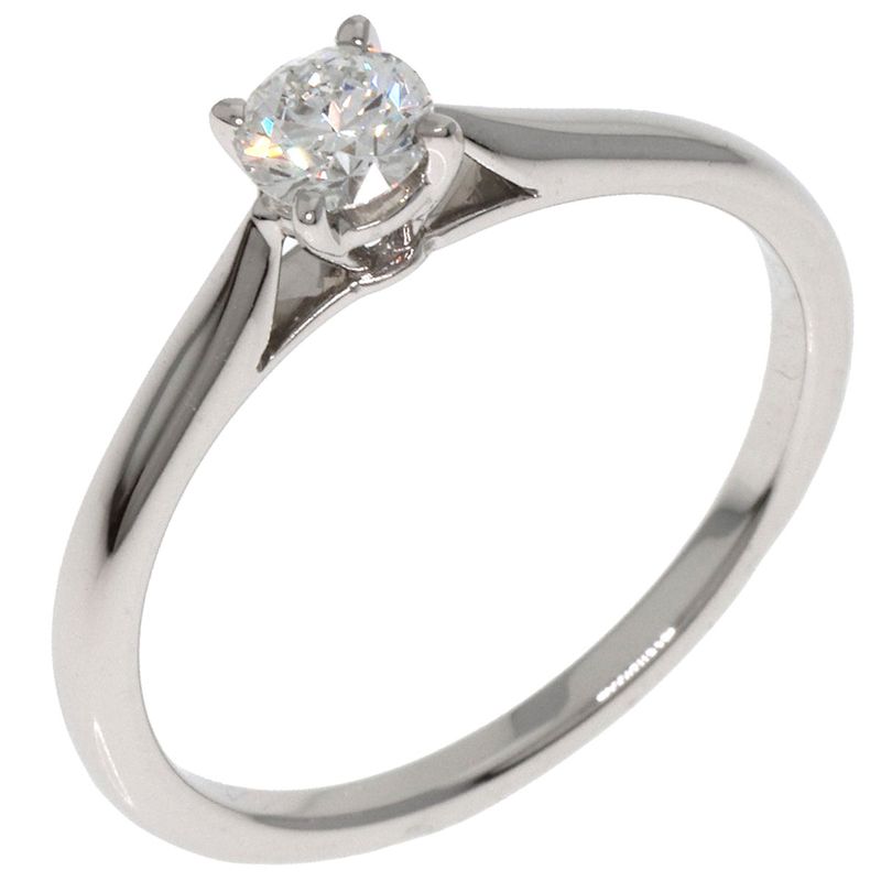 Cartier Solitaire Diamond Ring - Pt950 Ladies