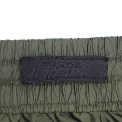 Prada 23ss Re-Nylon Side Zip Nylon Pants Sph246 1wq9 Khaki M