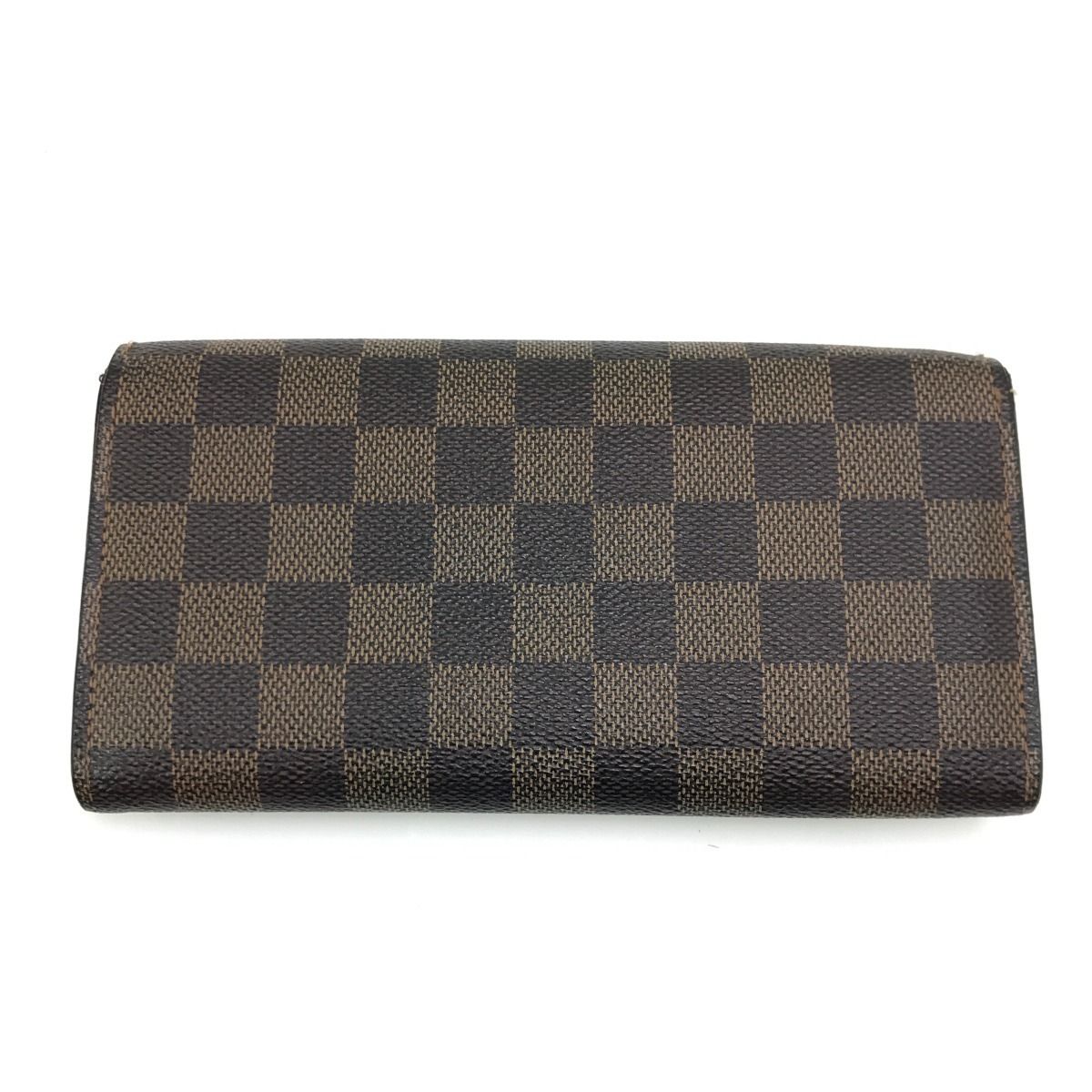 Louis Vuitton Long Wallet Damier Portefeuille Sarah N61734 Brown