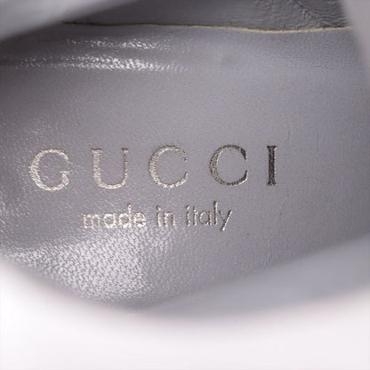 Gucci Satin And Leather Short Boots Women's 36 C 104 0252 Black Made In Italy