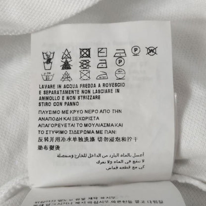 Prada Short Sleeve Polo Shirt Size M Men's - White X Red X Black