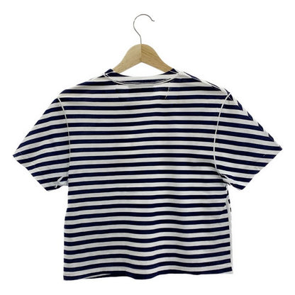 Gucci Interlocking Logo Print T-shirt Cut And Sewn - S - Navy White - Women's
