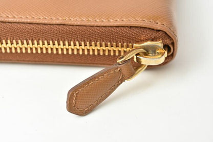 Prada Wallet Prada Long Wallet 1m0506 Saffiano Metal Shape Pressed Leather