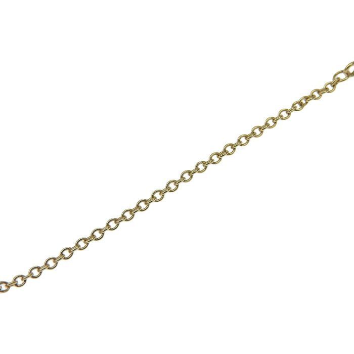 Tiffany & Co T Smile Diamond Bracelet 18K Pink Gold 750 Pink Gold Diamond 16cm