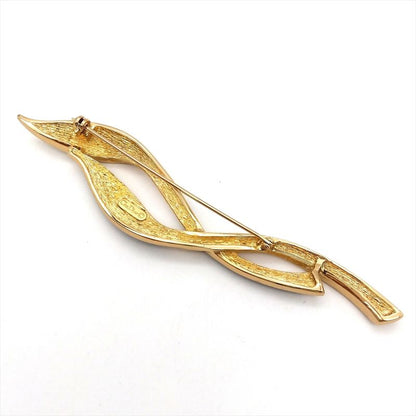 Dior Brooch Accessory Set Earrings Metal Gold Ladies