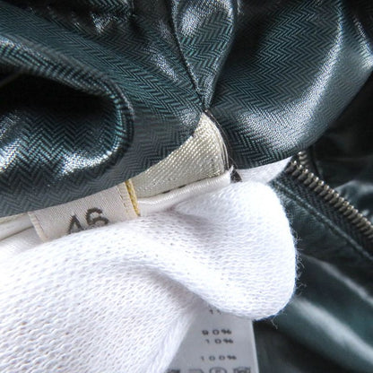 Hermes 2022 100% Cashmere Hooded Docking Design Down Jacket Navy 46 Hanger Made