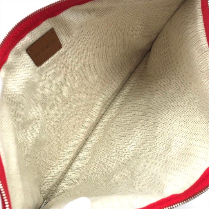 Hermes Velocipedist Bicycle Flat Pouch Red