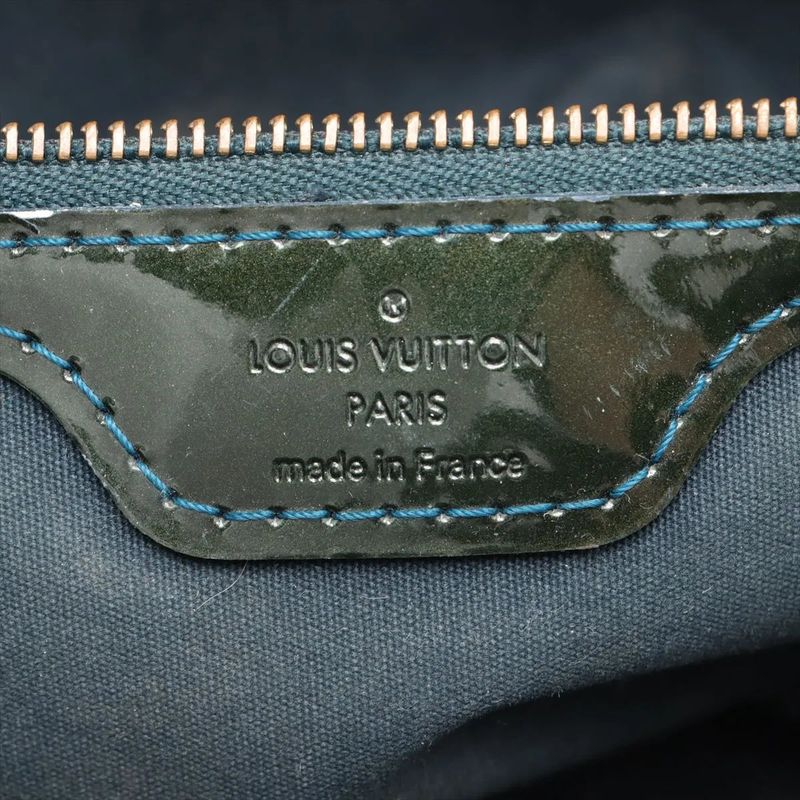 Louis Vuitton Monogram Vernis Wilshire PM Leather Handbag Tote M93684 Women's