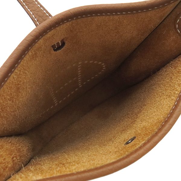 Hermes Shoulder Bag Evelyn TPM Amazon Zig Zag Taurillon Clemence Gold Silver