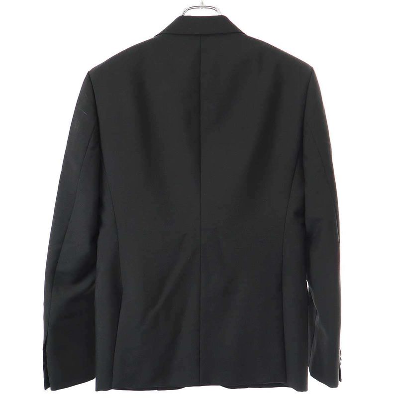 Balenciaga Wool Mohair Set-Up Suit 390206 Black 44