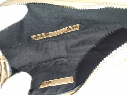 Balenciaga Shoulder Bag Le Cagor PVC Coated Brown 671309