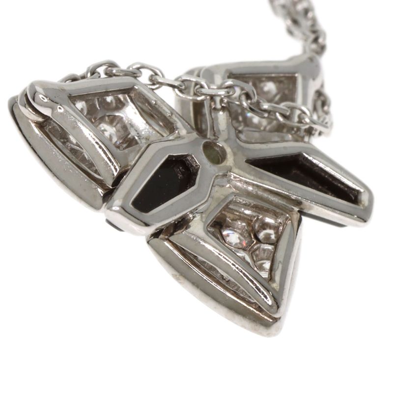 Cartier Caresse D'orchide Par Cartier Tsavorite Onyx Diamond Necklace 18K White