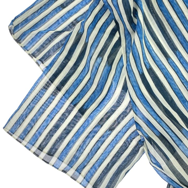 Christian Dior 221r81a3802 Toile De Jouy Midi Shirt Dress Women's Navy I 40