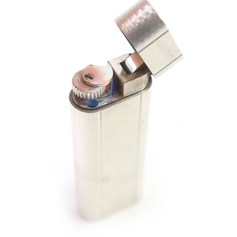 Cartier Wave All Over Pattern Oval Shape Roller Type Smoking Tool