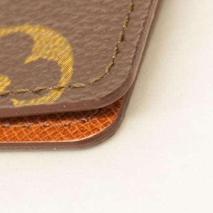 Louis Vuitton Card Case Monogram Porte 2 Carte Vertical M60533 Brown Men Women