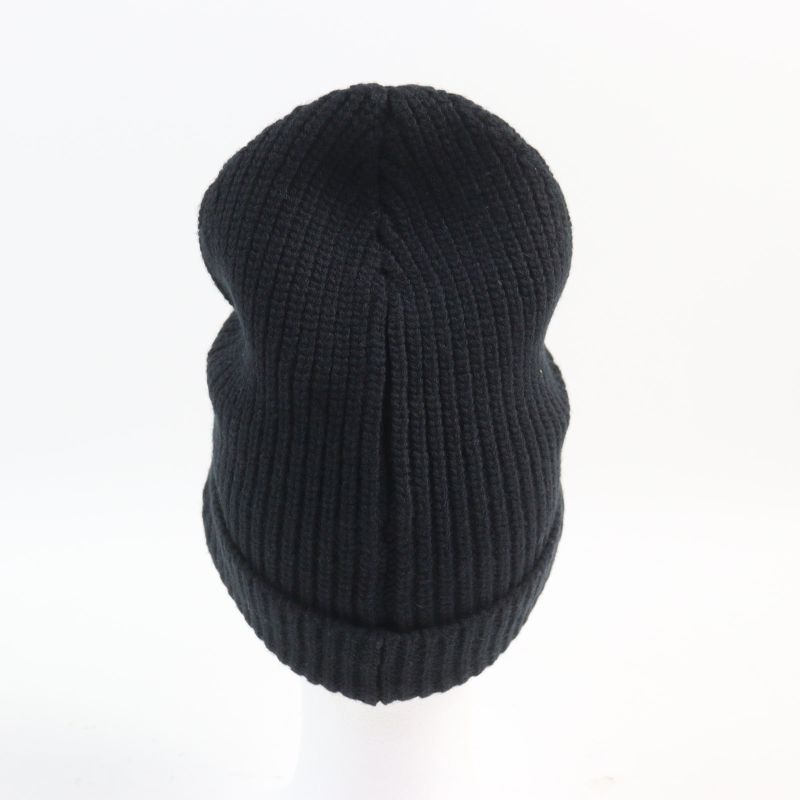 Celine 2a07z666q Embroidered Beanie 100% Wool Logo Embroidered Gradient Sequin