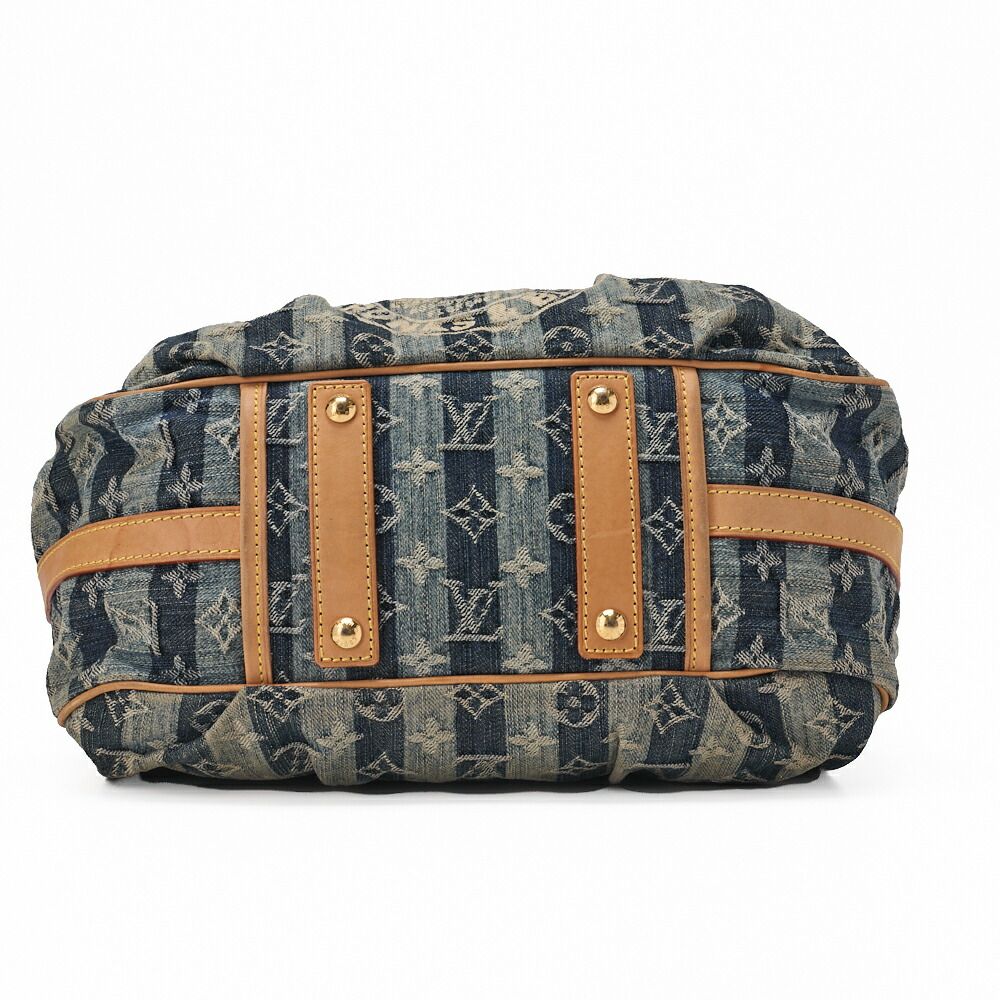 Louis Vuitton Monogram Monogram - Denim Caballaye GM Shoulder Bag Blue (gold
