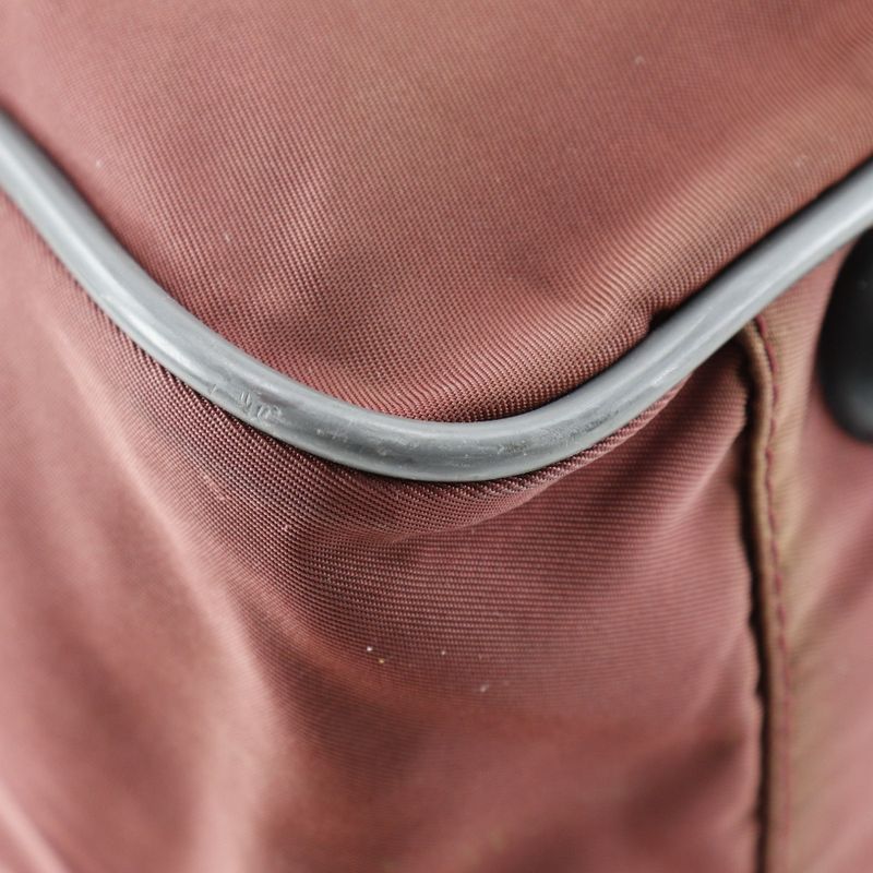 Prada Sports Prada Sports 2WAY Shoulder Nylon Red Brown Unisex Boston Bag