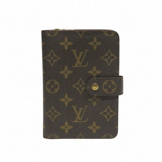 Louis Vuitton Monogram Porte Papier Zip M61207 Bifold Wallet Unisex