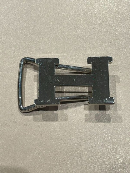 Hermes ⑤ Constance Money Clip Unisex Silver FREE