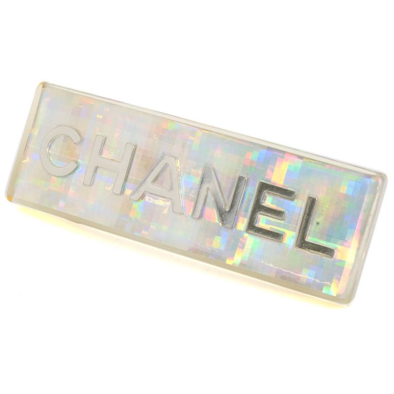 Chanel A08682y02019 Silver 97P Ladies Barrette