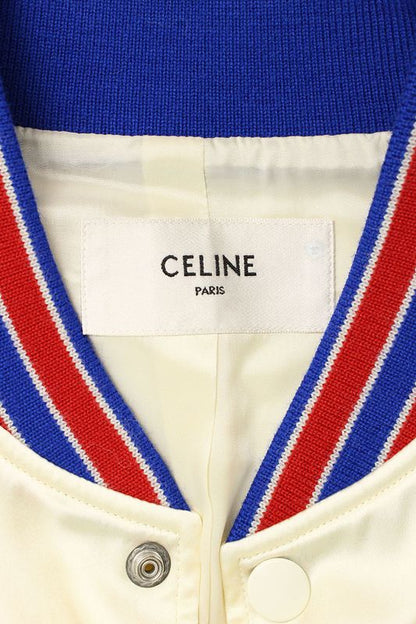 Celine 23SS 2v35n851c Embroidered American Teddy Blouson Men's 50