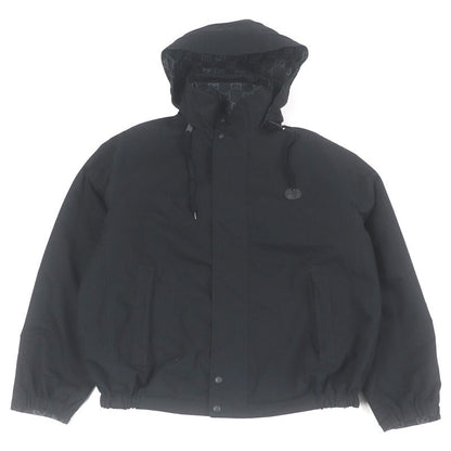 Gucci 770276 GG Ripstop Nylon Reversible Blouson Jacket Black 50 Made In Italy