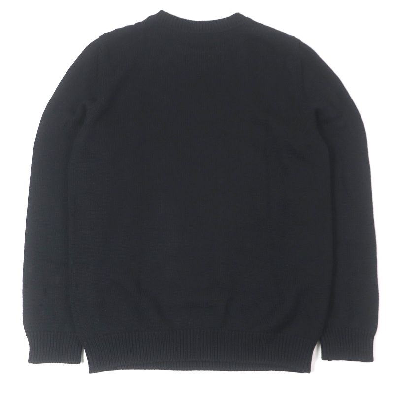 Fendi 2022 Fzx088 100% Wool FF Logo Zucca Bijoux Sweater Long Sleeve Knit