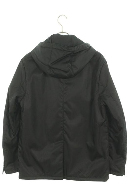 Prada Sd118 S212 1WQ8 Nylon Hooded Layered Jacket Blouson Men 50