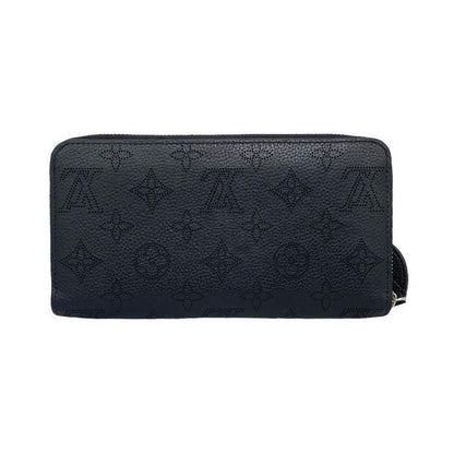 Louis Vuitton Long Wallet Zippy Wallet M61867 Monogram Mahina Noir Black Louis
