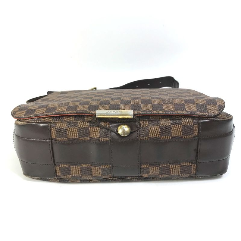 Louis Vuitton Shoulder Bag Bastille M45258 Damier Canvas Ebène Brown