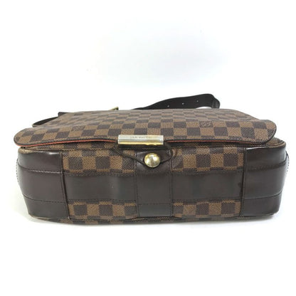 Louis Vuitton Shoulder Bag Bastille M45258 Damier Canvas Ebène Brown