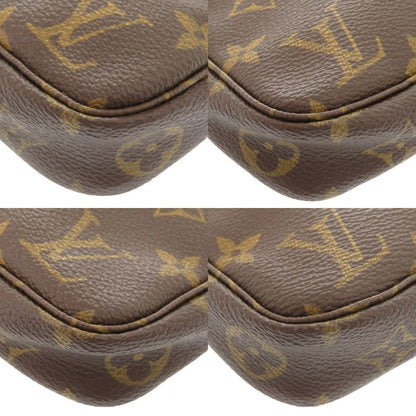 Louis Vuitton Pochette Accessoire Monogram M51980 Brown Accessory Pouch LV 1258