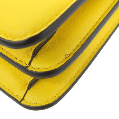 Fendi Peekaboo Shoulder Yellow Bag