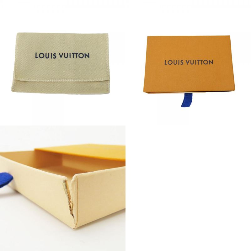 Louis Vuitton Key Holder Spring Street M01187 LV Signature Monogram Metal Brown