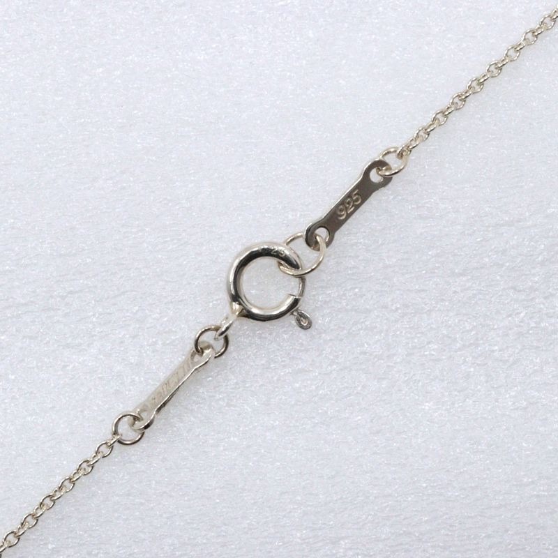 Tiffany & Co Open Heart Elsa Peretti 925 Silver Ladies 2.7g Necklace