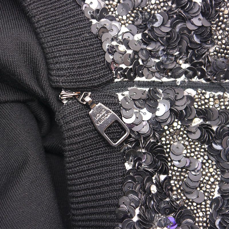 Louis Vuitton LV Smoke Sequined Sweatshirt Virgil Abloh M