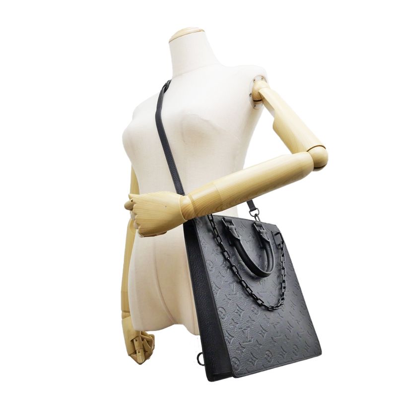 Louis Vuitton Sac Plastic Messenger - Tote Bag Hand Shoulder - Taurillon