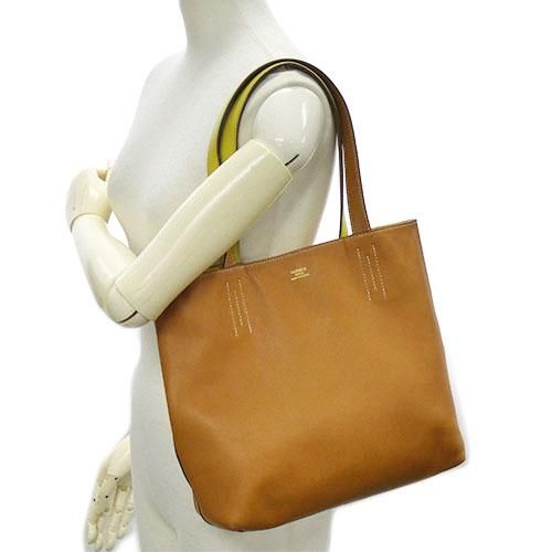 Hermes Double Sens 28 Sikkim Gold Tote Bag