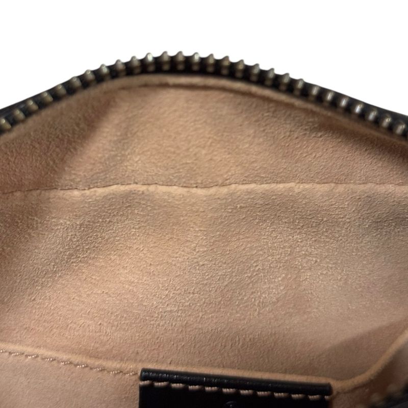 Gucci GG Marmont Shoulder Bag Leather 448065 Black Ladies Gucci  Gucci