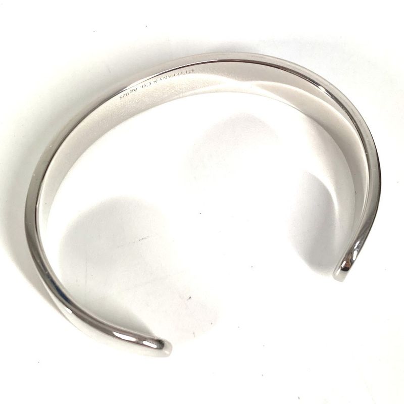 Tiffany & Co Bangle Return To Tiffany & Co Narrow Cuff Bangle Ag925 Silver