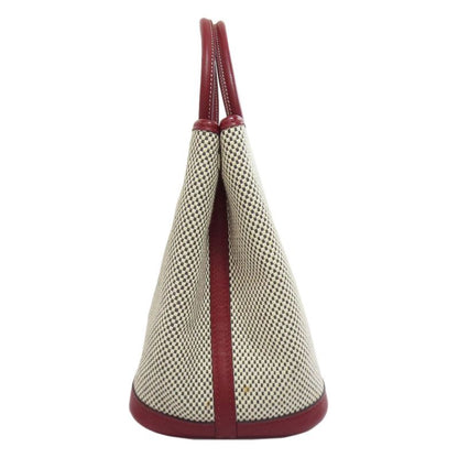 Hermes Garden Party TPM Handbag Canvas Ladies