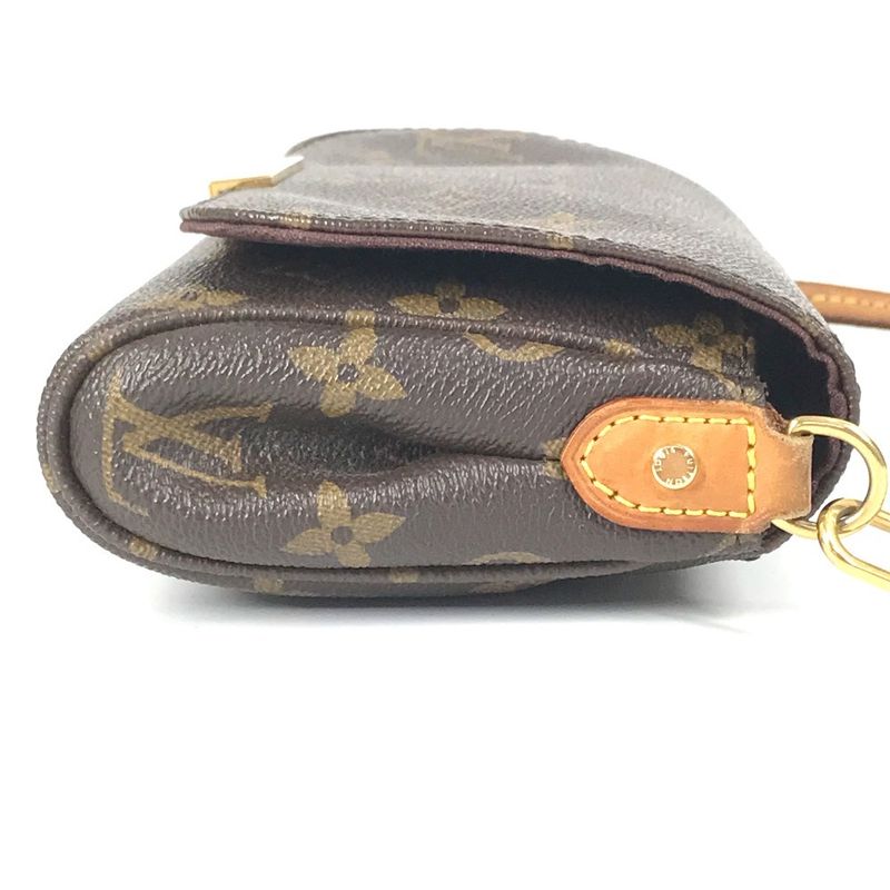 Louis Vuitton Shoulder Bag Favorite PM M40717 Monogram Canvas Brown
