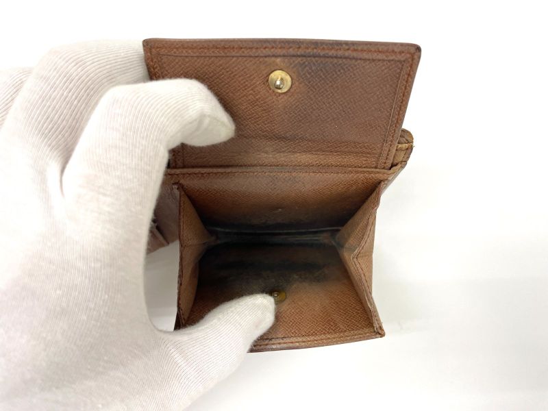 Louis Vuitton Monogram Portefeuille Marco Bifold Wallet M61675 Brown Made In