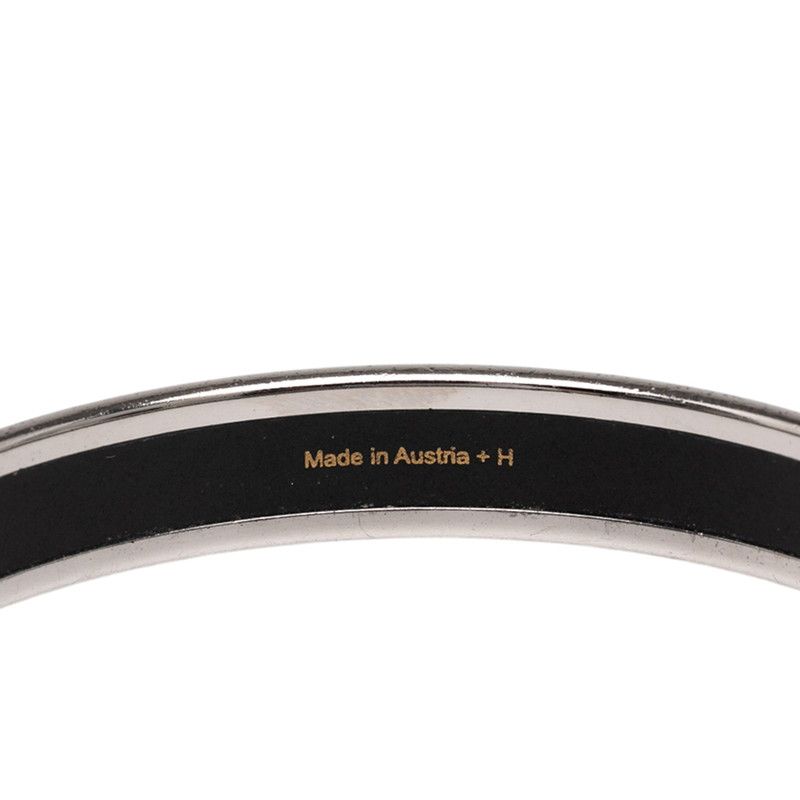 Hermes Emile Chaine D'ancre Motif Silver Orange Metal Ladies Hermes